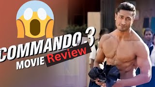 Commando 3 Movie Trailer Review 🫵🏻😱 [upl. by Nayab221]