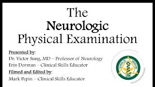 The Neurologic Physical Examination [upl. by Nichol]