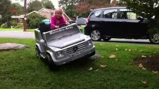 Kids ride on Mercedes G Wagon Toy Car [upl. by Einahpet]