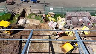 April 2024 Eton Fives courts being built at Holyport [upl. by Det200]