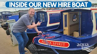 Inside tour of our new hire narrowboat Aqua Spirit [upl. by Zebadiah]