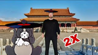 Ching Cheng Hanji ft MrBeast Rizz in 2X Speed [upl. by Anilatac]