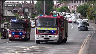 TWO TONERESERVE Leigh Technical Response Unit RespondingGreater Manchester Fire And Rescue [upl. by Hsinam]