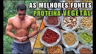 As Melhores Fontes de Proteína Vegetal para Definição Muscular [upl. by Anwahsed]