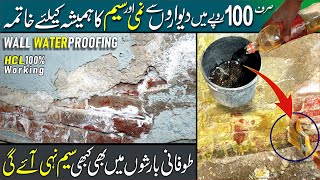 Wall Seepage Solution  Wall Waterproofing  Damp Wall Repair  Tech Knowledge [upl. by Albur374]