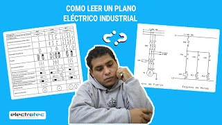 Conoce cómo leer e interpretar un PLANO ELÉCTRICO INDUSTRIAL [upl. by Perce]