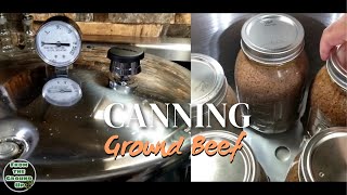 Canning Ground Beef amp Tasting Canned Meatballs [upl. by Canale314]