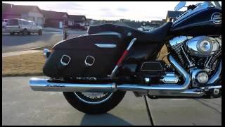 Harley Davidson Road King stage 1 Street Cannons [upl. by Mellisent]