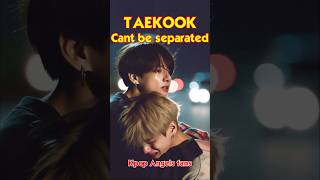 Taekook love can’t be separated 5🐰🐻💜♾️taekook taekookshorts vkooklovestory [upl. by Ymor]