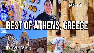 3 DAYS IN ATHENS GREECE Best Eats amp Top Things To Do Travel Vlog Part 1 🇬🇷 [upl. by Altheta583]