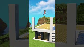 Minecraft Ultimate Modern House🏠 shorts [upl. by Dnomaj]