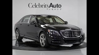 2016 MERCEDES BENZ S600 MAYBACH 200K MSRP BURMESTER HIGH END 3D SOUND [upl. by Mor]