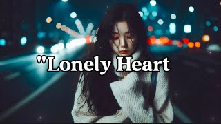 quotLonely Heart  Official Lyric Video  Heartfelt Sad Song 💔✨quot [upl. by Maffei]