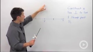 GCSE Maths  Perpendicular Lines 75 [upl. by Filippa]