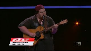 Judah Kelly  Tennessee Whiskey  The Voice Australia 6 2017  Blind Auditions [upl. by Solnit748]