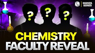 MANZIL 2025 CHEMISTRY Faculty Reveal🔥  TRIO of CHEMISTRY △ [upl. by Ireva]