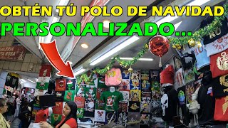 POLOS NAVIDEÑOS para toda la FAMILIA GALERÍA SANTA ROSA gamarra [upl. by Analah]