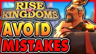 Rise of Kingdoms Beginners Guide HUGE Tips for New Players [upl. by Traggat]