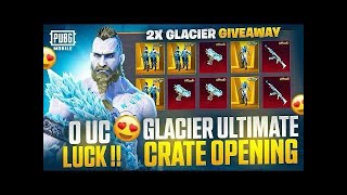 NEW GLACIER UZI AND ULTIMATE SUIT CRATE OPENING [upl. by Graves]