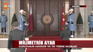 Cumhurbaşkanlığında Muhafız Askerlerine Milimetrik Ayar [upl. by Ullund431]