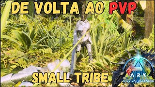 ARK ASCENDED SMALL TRIBE PVP LIVE PART 1 NOVO COMEÇO [upl. by Tnarud988]