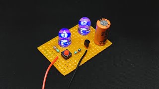 New Simple Electronic Project  LED Fading Circuit [upl. by Bartholomew]