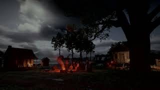 Wild West Campfire The Most Relaxing Fire Crackling Sounds [upl. by Lidda]