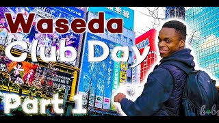 Studying Abroad in Japan 早稲田大学留学生の生活 Waseda Clubs Day amp Akihabara [upl. by Ermanno530]