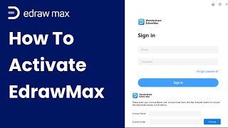 How to Activate EdrawMax  EdrawMax Tutorial [upl. by Ttam]