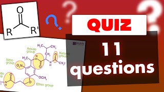 Quiz  Les Groupements Fonctionnels  Chimie Organique [upl. by Novj]