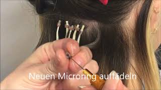 Microring Extensions Mehtode Anleitung  Einfach amp Schonend  Verlocke Extensions [upl. by Jaye]