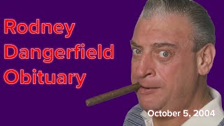 Rodney Dangerfield died aged 82 on October 5th 2004 [upl. by Gretal561]