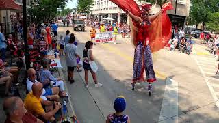 Waukesha 4th of July Parade  2021 [upl. by Kovacev]