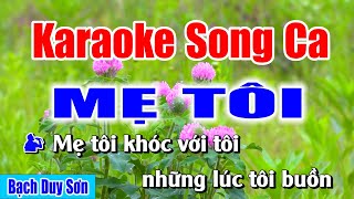 Karaoke Song Ca Mẹ Tôi  Bạch Duy Sơn [upl. by Ylecara]