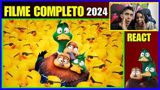 ✅PATOS FILME 2024 COMPLETO DUBLADO REAGINDO FILME DE DESENHO [upl. by Yemar]