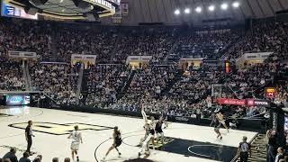 Braden Smith 3 Pointer  Purdue vs Yale [upl. by Attehcram]