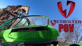 Front Seat Verbolten POV Busch Gardens Williamsburg [upl. by Luthanen]