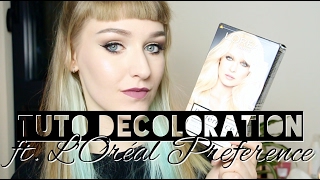 TUTORIEL DÉCOLORATION LORÉAL avec le Décolorant Platine Absolu Préférence  Les Blondissimes [upl. by Yelwar]