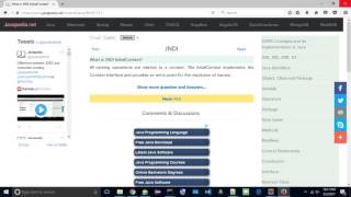 What is JNDI InitialContext  javapedianet [upl. by Emery]