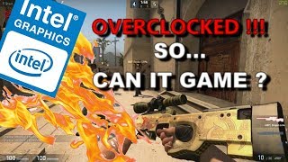 GAMING WITHOUT A GPU  Intel HD 4000 OVERCLOCKED  benchmarks [upl. by Waterman]