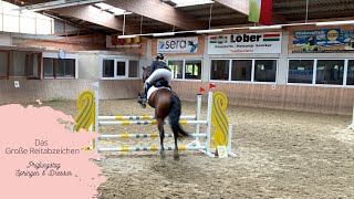 DAS GROßE REITABZEICHEN  RA4 🐴  Prüfungstag ✨  Springen amp Dressur  VLOG 50  Oasy [upl. by Anneg430]