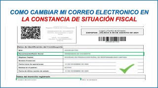 COMO CAMBIAR EL CORREO ELECTRÓNICO DE MI RFC EN LA CONSTANCIA DE SITUACIÓN FISCAL [upl. by Ijar]