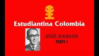 Estudiantina Colombia  BUSCO TU RECUERDO  José Barros  Parte 1 [upl. by Tandie]