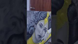 Chitrakar 🎨 Song Dastan Hai Ye  youtubeshorts ytshorts trending drawing art love [upl. by Kwabena]