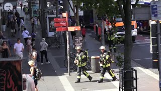 Gemeldeter Gasgeruch am Bonner BerthavonSuttnerPlatz am 070924 [upl. by Adlemi]