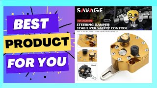 Best Steering Damper Stabilizer Motorcycle Accessories Review [upl. by Ycat]