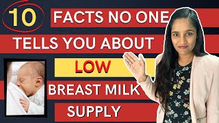 10 Facts No one Tells you about Low Breast Milk Supply  Truptwellness [upl. by Silvio]