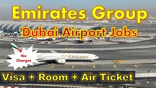 Emirates Group Jobs In Dubai Airport With Good Salary and Benefits 2024dubaijobs dubaiairportjobs [upl. by Adnirual]