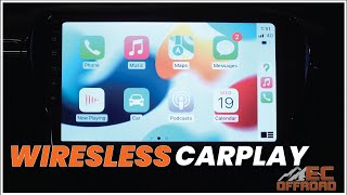 How to connect wireless to Apple CarPlay using TLINK or ZLINK on EC OFFROAD Android Head Unit [upl. by Sina]