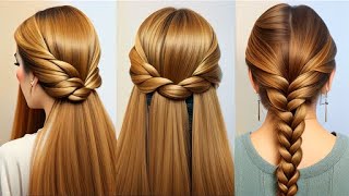 Simply Easy Hairstyle  Quick amp Easy Hairstyle For Festival  Open Hairstyle [upl. by Richmal]